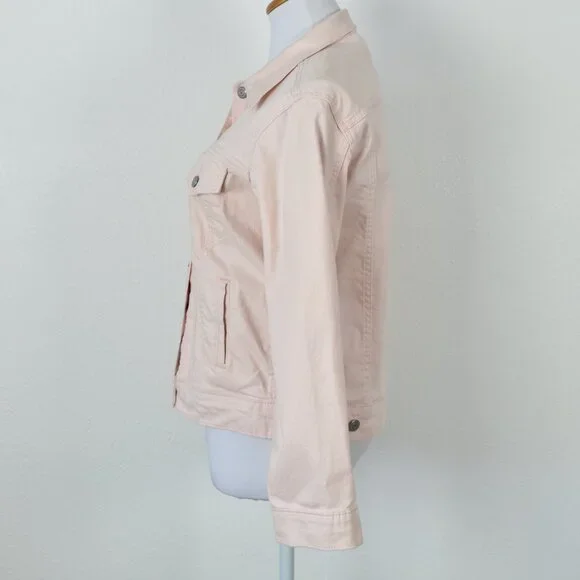 Levi's Denim Trucker Jean Jacket Pink - XS - Picture 4 of 8
